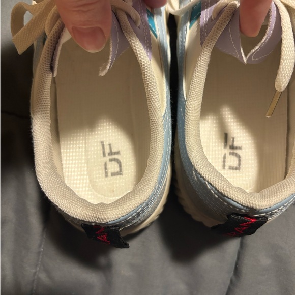 DEFLORANCE Orthopedic Vintage Milan Colorblock Blue and Purple Sneakers Size 38 - Picture 6 of 8